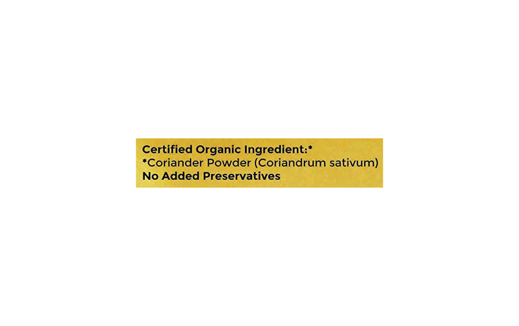 Carmel Organics Coriander Powder    Pack  250 grams